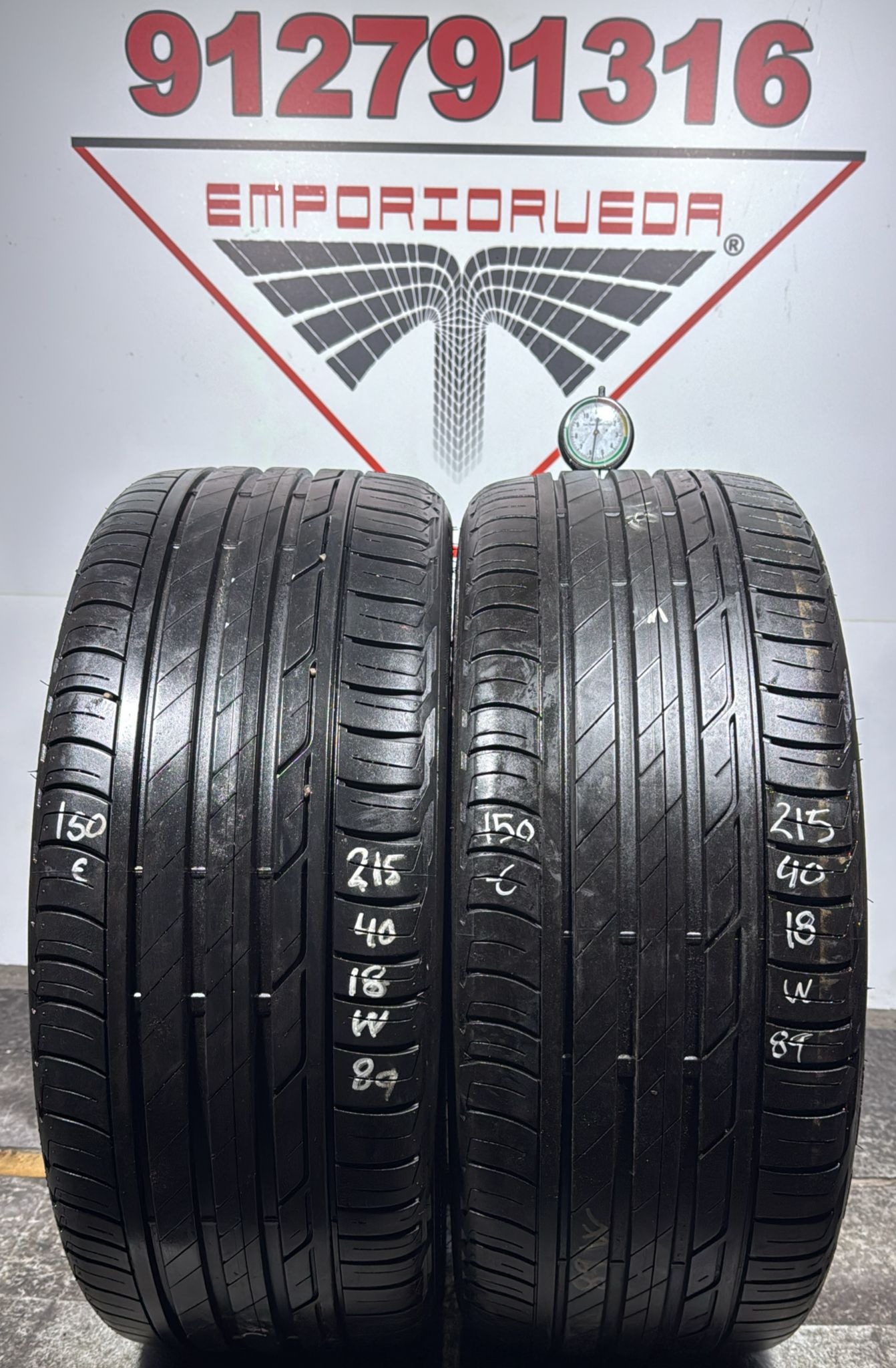 BRIDGESTONE TURANZA USADO  215/40 R18 89 W